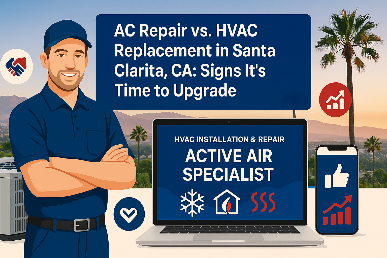 AC Repair vs. HVAC Replacement in Santa Clarita, CA | Active Air Specialist