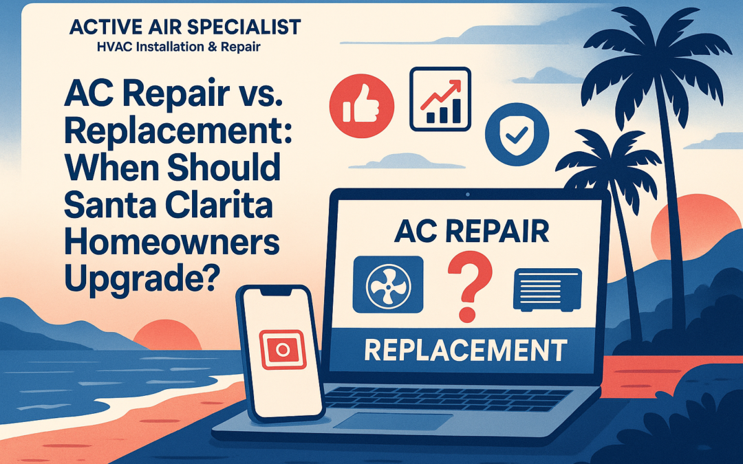 AC Repair vs. Replacement in Santa Clarita, CA | Expert Guide