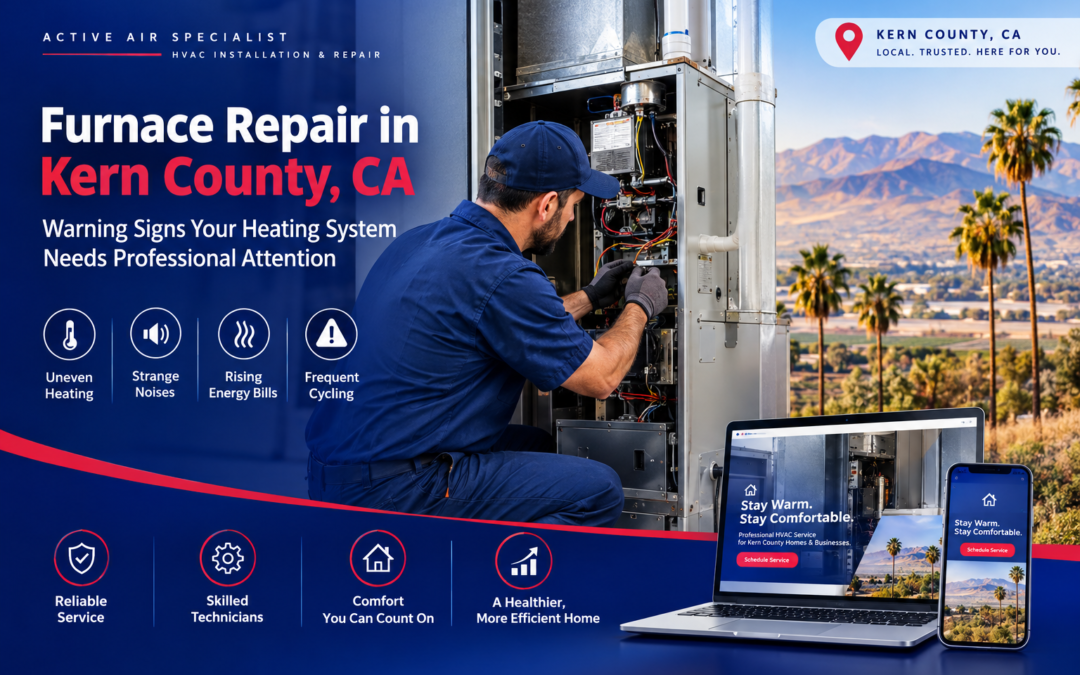 Furnace Repair in Kern County, CA | Warning Signs