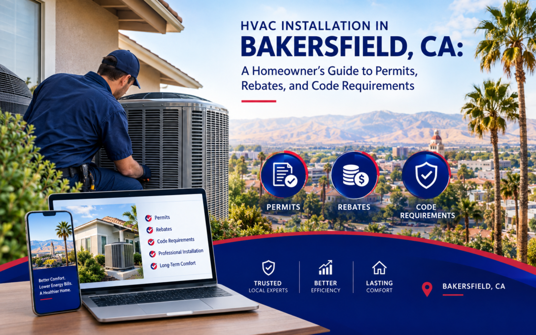 HVAC Installation in Bakersfield, CA | Permits & Rebates